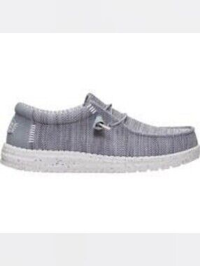 Hey Dude Wally Stretch Sox - Grey - Sz 9